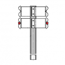 Мостовое ограждение 11МД-1,5-400 кДж У6