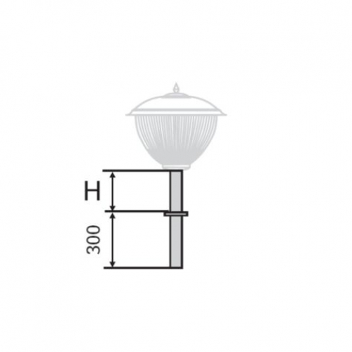 К52-0,2-1-5 кронштейн однорожковый