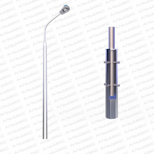 Опора МС-0,7-10-4